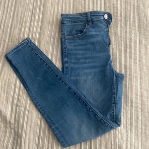American Eagle Next Level Stretch High Waisted Jeans— Long